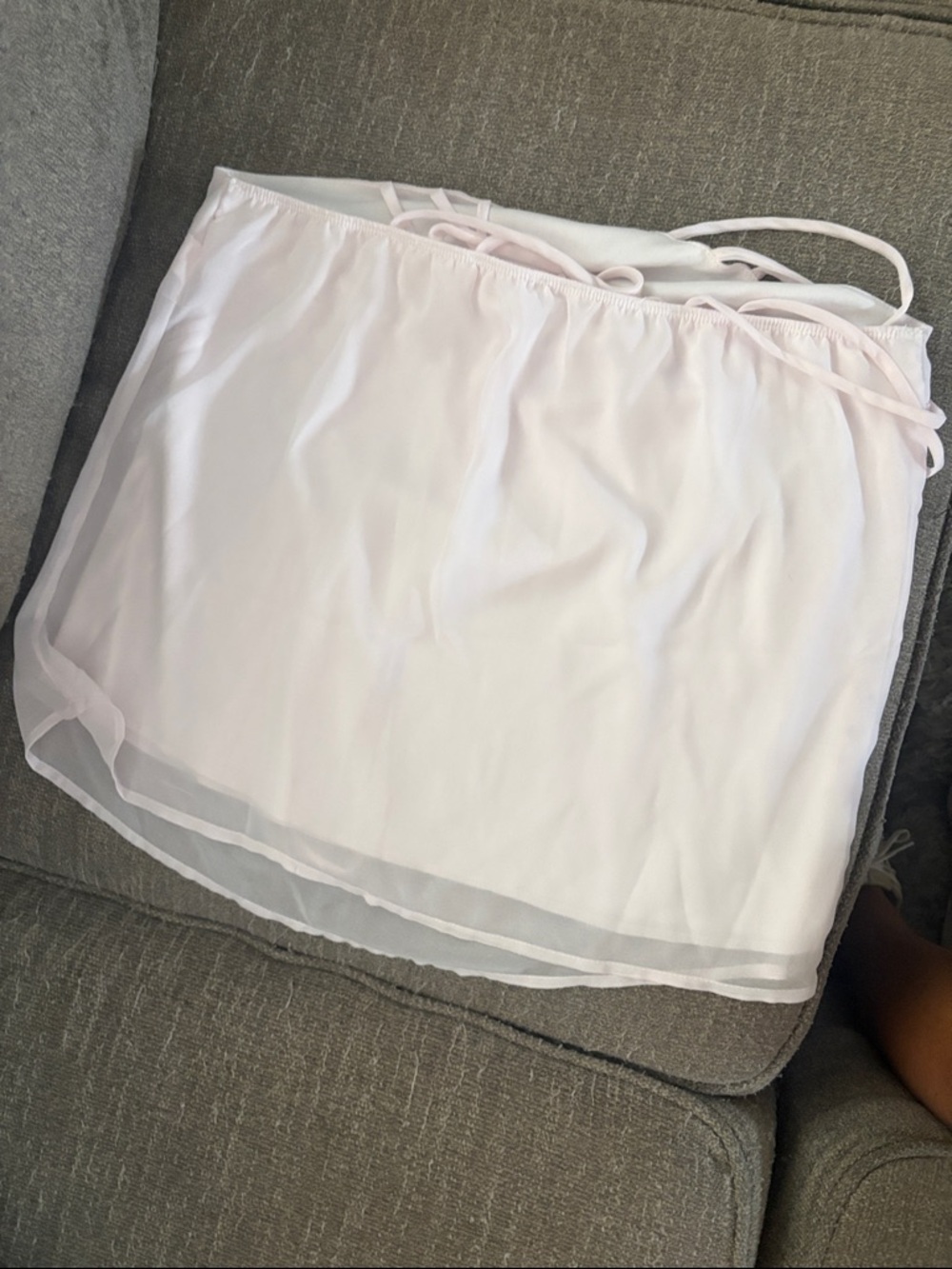 NAIF White Strappy Halter Camisole - Picture 3 of 3